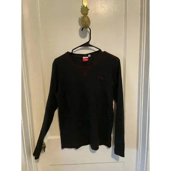 Puma Sport Lifestyle Men's size Small Long Sleeve Shirt - Picture 1 of 6
